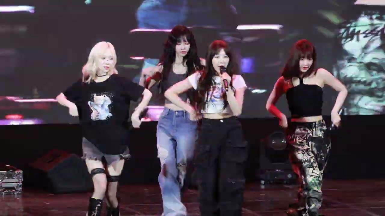 240524 aespa 에스파 KARINA 카리나 'Black Mamba' FANCAM 4K | 광운대