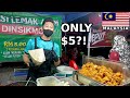$5 Malaysia Night Market Challenge! | Malaysia Street Food