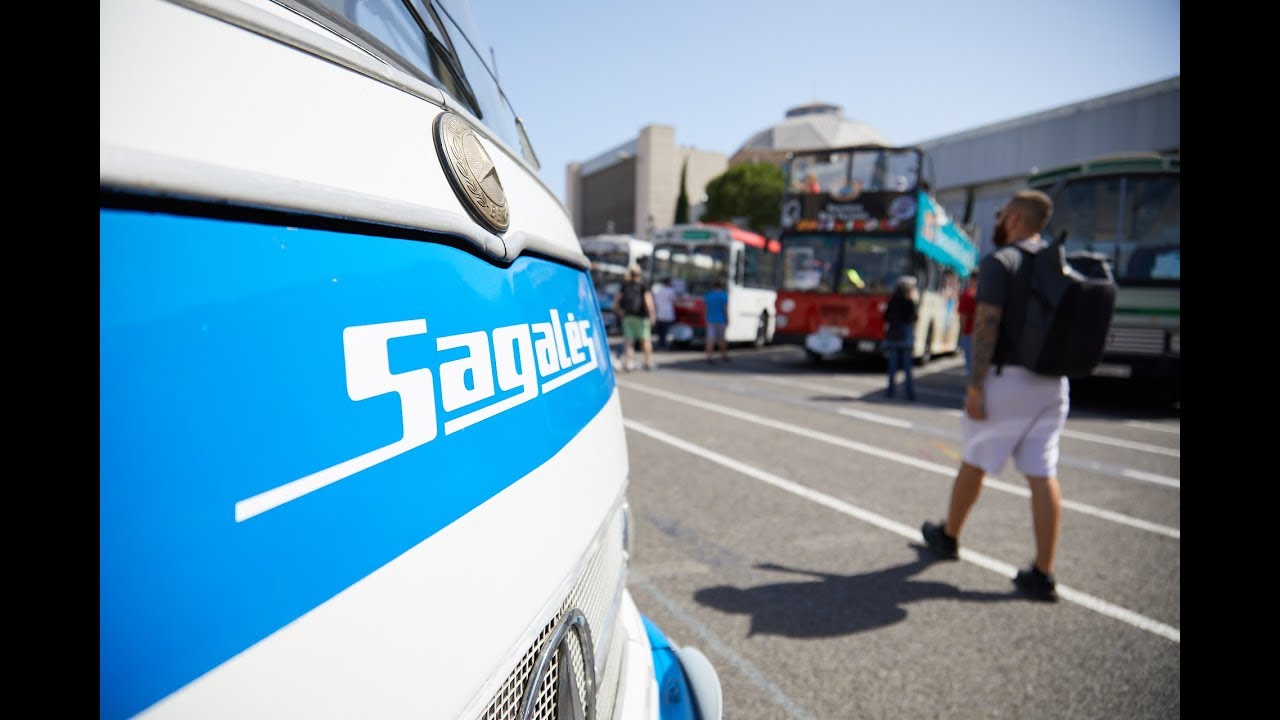 Sagalés, al Xè Ral·li d'Autobusos Clàssics