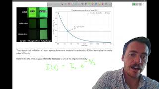 Why Glow-in-the-Dark Stars Fade So Fast (Worked Example)