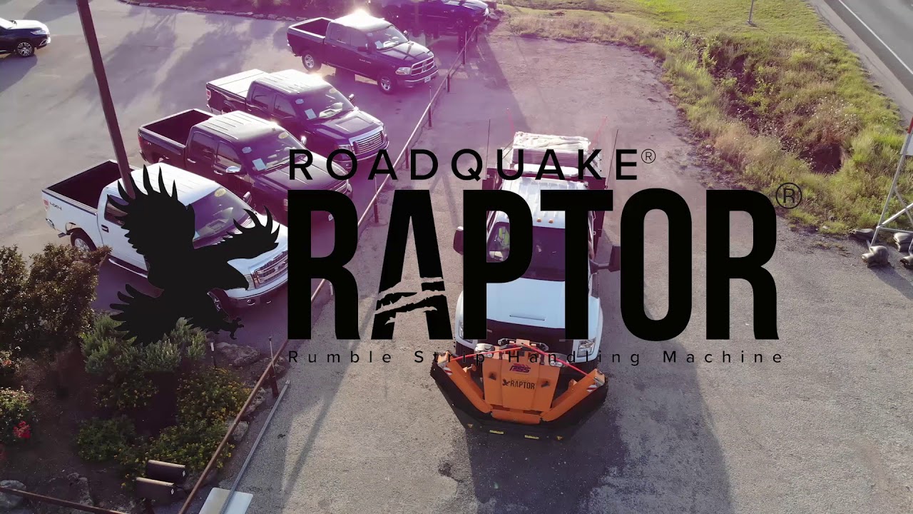 RAPTOR Takes Off in a Live Work Zone - YouTube