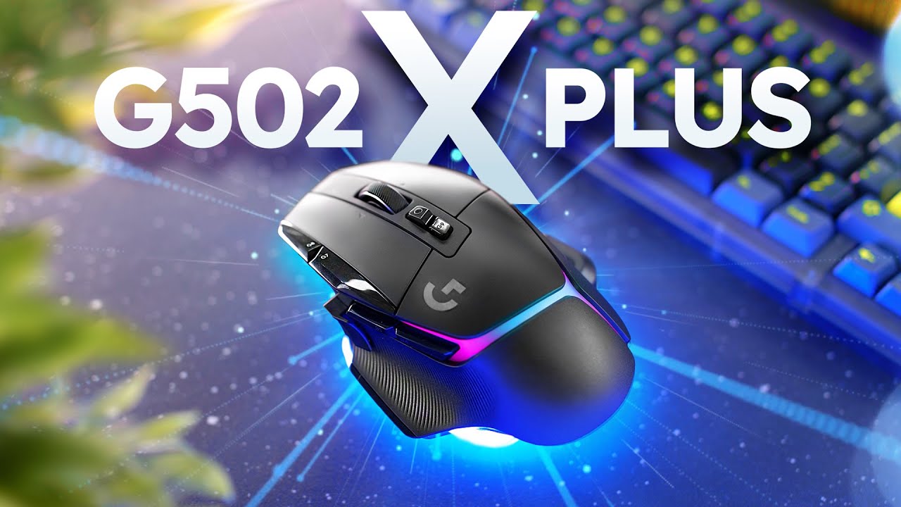  Logitech G502 X Plus Lightspeed Wireless Gaming Mouse