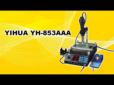 Ремонт паяльной станции YIHUA YH-853AAA от подписчика.