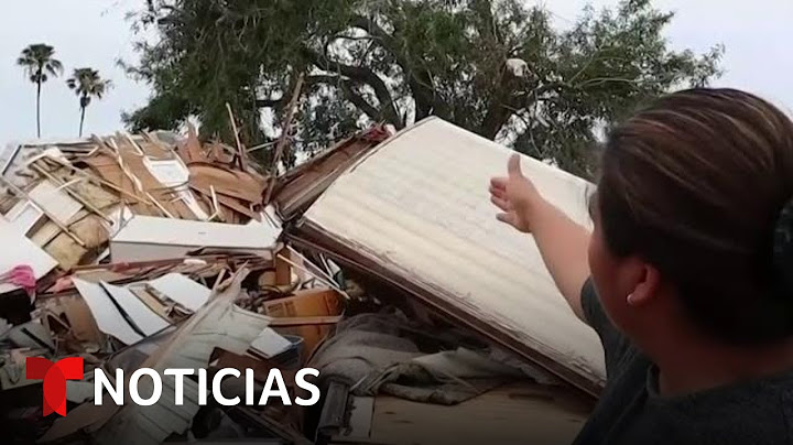 Latinos pierden sus hogares por golpe de tornados en Texas | Noticias Telemundo