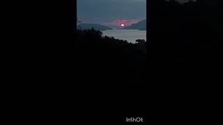 Tramonto di Lerici con Levante