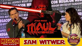DARTH MAUL Sam Witwer Megacon Panel - "The MOST Emotional Stuff, You Have NOT Seen" - Shadow Lord