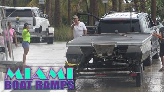Bro Move Your Trailer I Was Here First | Miami Boat Ramps | 79th St | Wavy Boats | Broncos Guru
