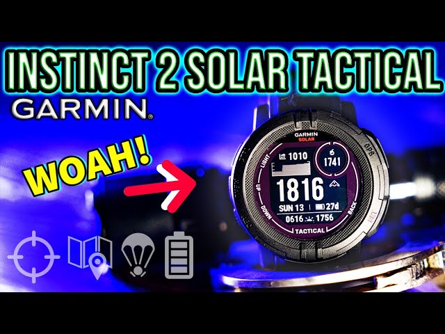 Garmin Instinct® 2 Solar - Tactical Edition