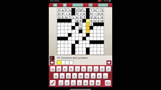 Dell Crossword Puzzle for September 16,2023 in Easy Mode
