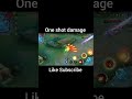 Gusion vs Gusion one shot damage😱 #mobilelegends #shortvideo#content