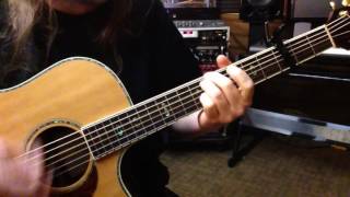 Alternate Tuning DFBFAD Key D Natural Minor