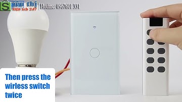 Công Tắc Wifi Smart Switch Công Tắc Cảm Ứng Âm Tường  ,app Smart Life TI0476