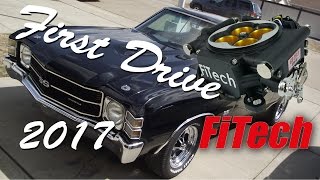 Fitech EFI-8 1200 hp - first drive 2017
