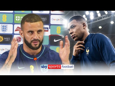 "I'm NOT going to roll out red carpet for Mbappe!" 😳 | Kyle Walker REACTS to Mbappe questions