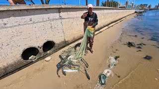 Malhada De Tainha Por Valdomiro - Pescaria De Tarrafa Na Barra De Tramandaí.