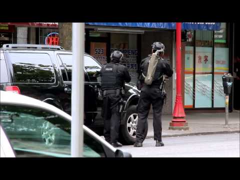 Thumbnail for Vancouver Police Takedown Chinatown Robbery Suspect