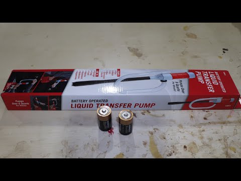 Certified Battery Operated Siphon Pump