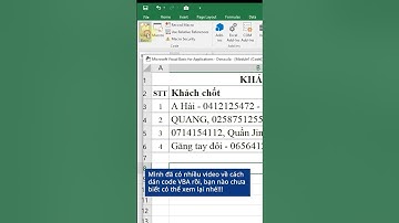 thử thách chatGPT code VBA tách số điện thoại ra khỏi chuỗi trong Excel #shorts
