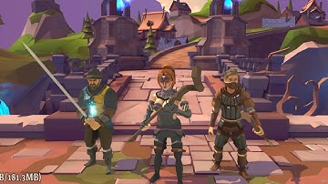 Polygon Fantasy : Action RPG Gameplay | Android
