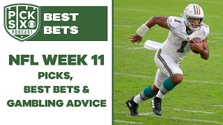 Week 11 Picks Against the Spread, Best Bets, Gambling Advice I Pick Six Podcast
