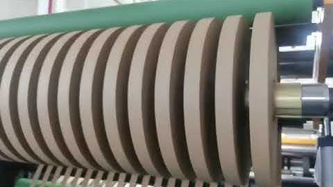 Kraft Paper Cup Bottom Roll Slitting Rewinding Machine