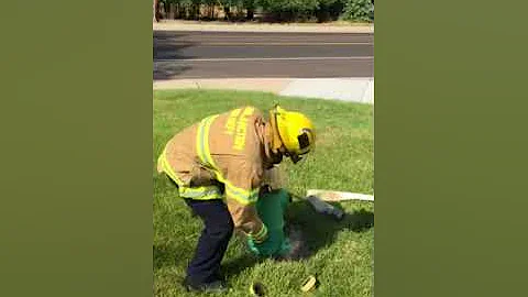 2 1/2” gate valve hydrant connection