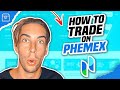 Phemex Tutorial - How To Trade Bitcoin for Beginners &amp; Earn Interest with Phemex Earn