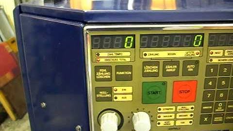 Vacuumatic Vicount Paper counting machine handling