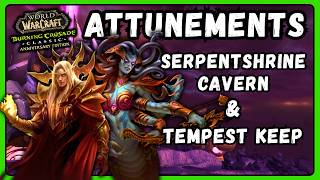 Easy Phase 2 Raid Attunements Guide | WoW TBC Anniversary Serpentshrine Cavern &amp; Tempest Keep Raids