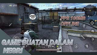 GAME BUATAN DALAM NEGRI YANG KEREN!! BATTLE FIRE COVER SHOOTER OFFLINE screenshot 1