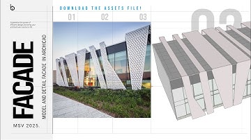 Facade Modeling and Detailing in ArchiCAD | Curtain Wall Tool