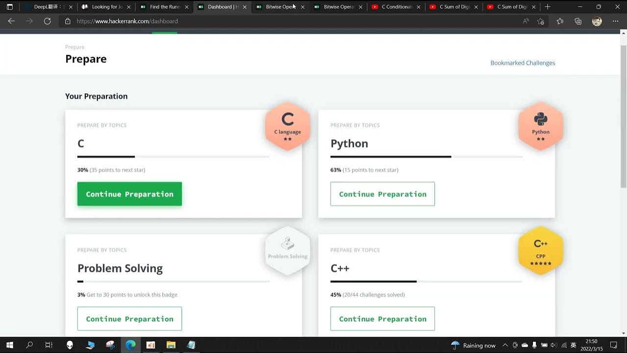 Bitwise Operators in C HackerRank - YouTube