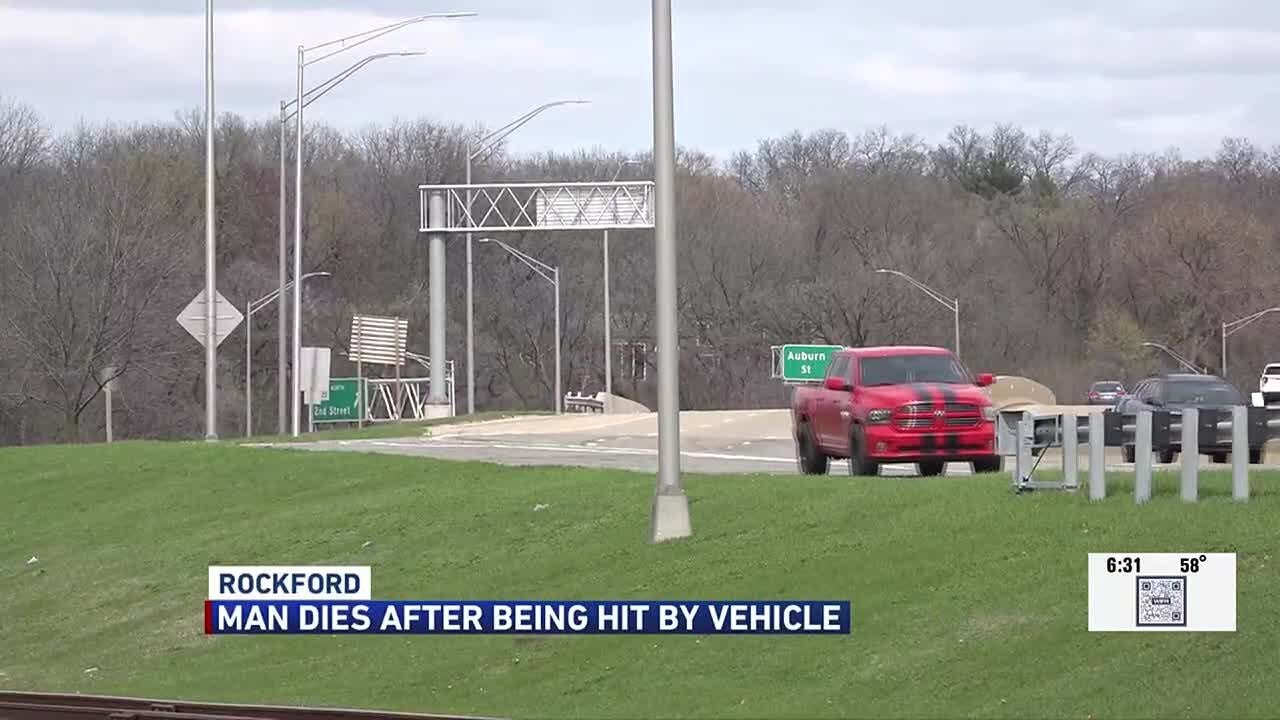 Rockford police: Man dies after being hit by vehicle - YouTube