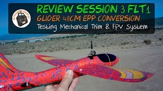 $4 Chuck Glider RC Conversion - Session 3 Test Flight 1