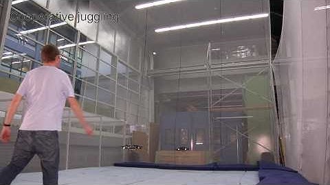 Quadrocopter Ball Juggling, ETH Zurich