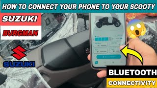 Suzuki Burgman 125 Bluetooth | Step By Step Process To Connect Your Smartphone | Suzuki Ride Connect screenshot 5
