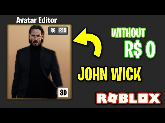 roblox john wick avatar tutorial｜TikTok Search