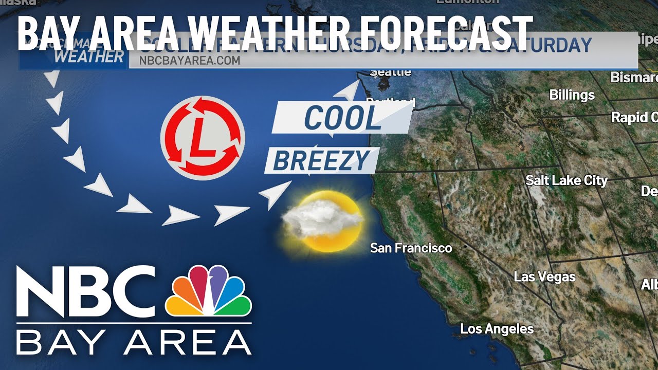 Bay Area Forecast: Much Cooler Changes Coming Soon - YouTube