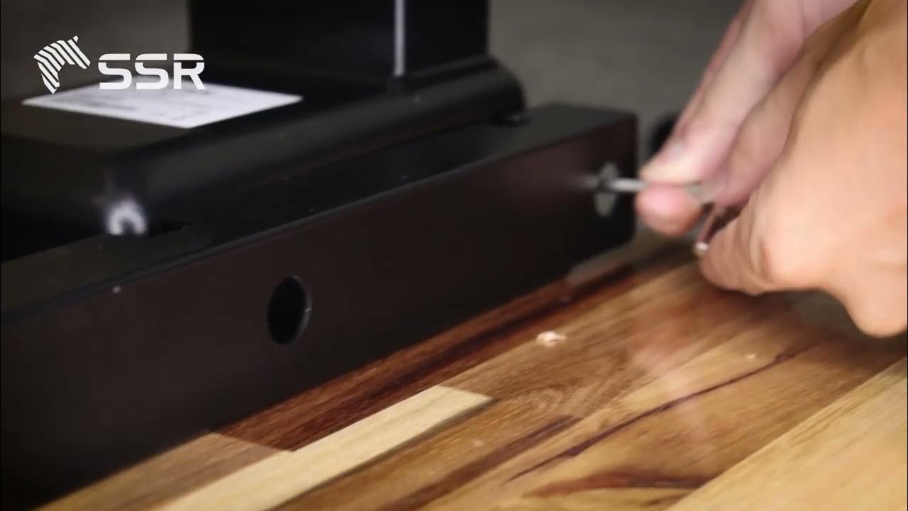 SSR VINA Standing Desk Assembly YouTube