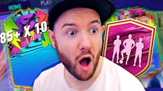 We RISK it ALL and it PAYS OFF on the RTG!!! 85+ Upgrade x10 - FIFA 21 Ultimate Team