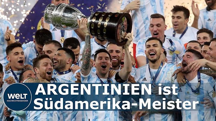 COPA AMERICA: Argentinien gewinnt gegen Dauerrivalen Brasilien