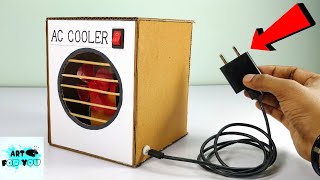 How To Make Cooler At Home | How to make powerful air cooler at home | Cooler kaise banate hain |