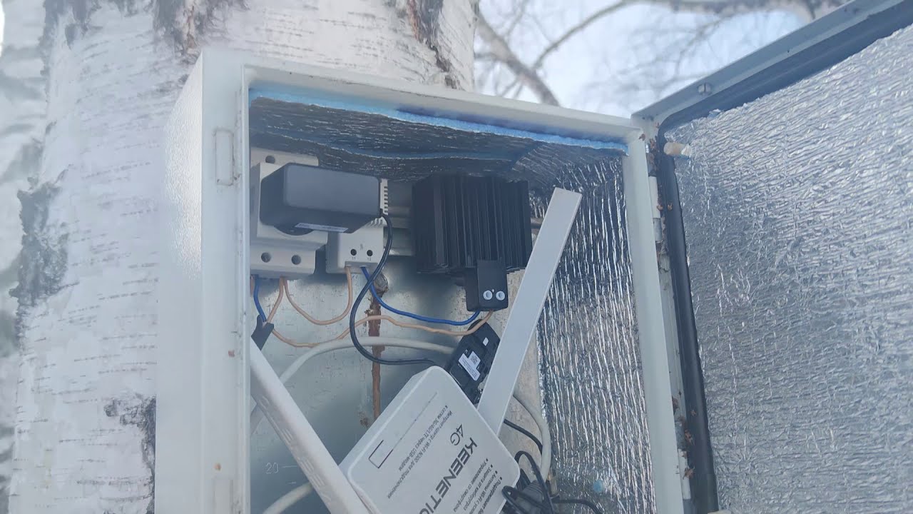 Интернет на березе, мелкий ремонт спустя 4 года. - YouTube