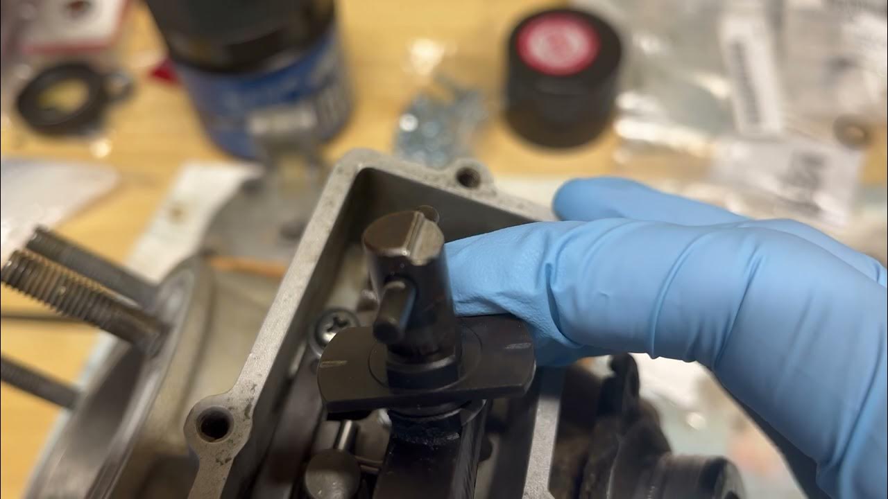 2003 YZ250 Power Valve Cylinder Works YouTube