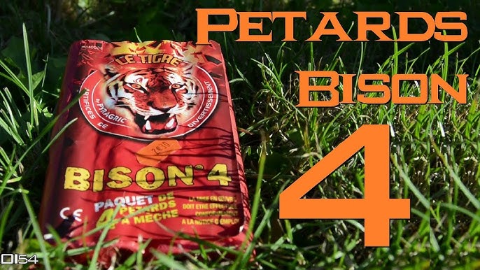 100 Paquets Pétards Bison 0 - Pétards - Milleproduits