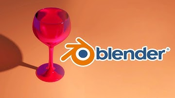 How to make a Wine Glass in Blender [ Blender tutorial for beginners ]