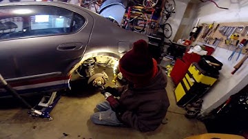 How to replace the rear strut mount on 1995-2003 Nissan Maxima
