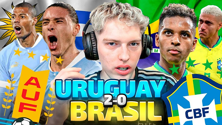 DAVOO XENEIZE REACCIONA A URUGUAY 2 BRASIL 0 (2023) - ELIMINATORIAS SUDAMERICANAS