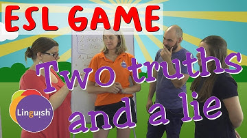 Linguish ESL Games // Two truths and a lie // LT62