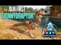 We Tamed a Gigantoraptor in Ark Survival Ascended
